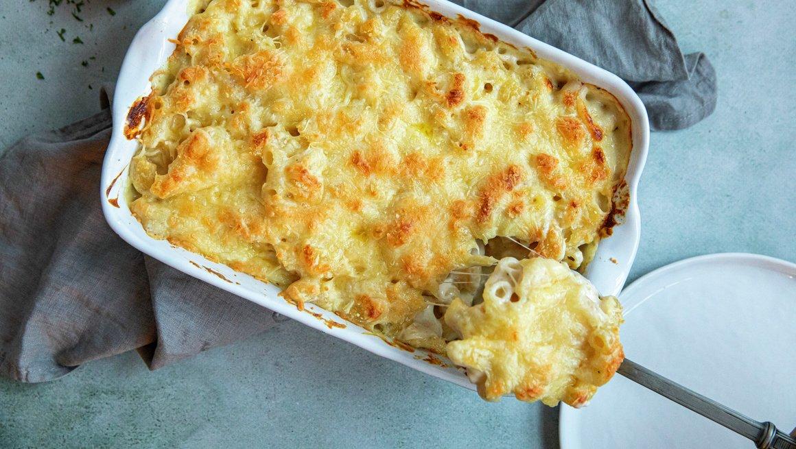Skage frivilligsentral - Pølse- og makaroni grateng, Sviske krem til ...